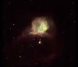 Glowing Gas Cloud in the Star-Forming Region of Galaxy NGC 6822 (Hubble).jpg